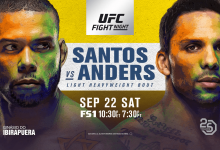 Uitslagen : UFN 137 São Paulo : Santos vs. Anders