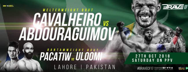 Uitslagen : Brave CF 17 : Cavalheiro vs. Abdouraguimov