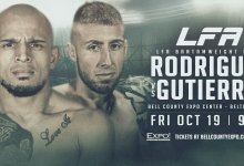Uitslagen : LFA 52 : Rodriguez vs. Gutierrez