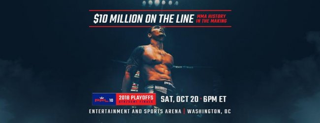 Uitslagen : PFL 2018 Playoffs : Event 3 (Welterweight & Middleweight)