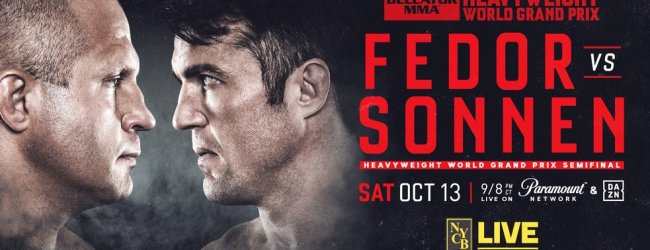 Uitslagen : Bellator 208 : Fedor vs. Sonnen