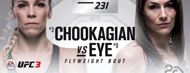 Katlyn Chookagian vs. Jessica Eye toegevoegd aan UFC 231 in Toronto