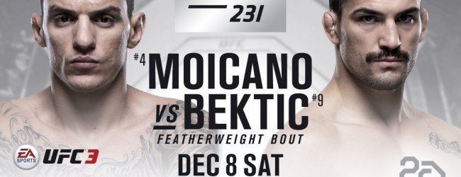 UFC 231 verliest Renato Moicano vs. Mirsad Bektic match-up