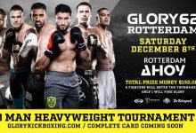GLORY 62 Rotterdam in teken van Heavyweight Tournament en rentree Luis Tavares