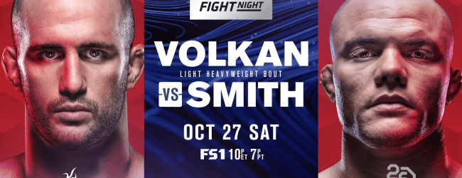 Uitslagen : UFN 138 Moncton : Oezdemir vs. Smith