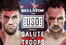 Brent Primus vs. Michael Chandler 2 tijdens Bellator Hawaii ”tweedaagse”