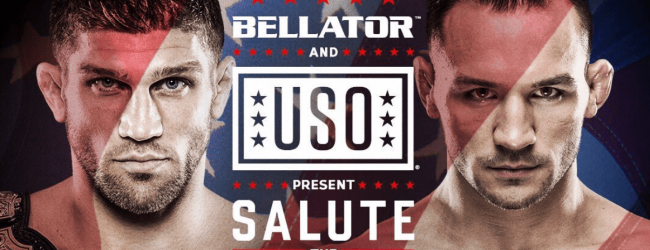 Brent Primus vs. Michael Chandler 2 tijdens Bellator Hawaii ”tweedaagse”