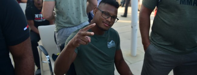 Geen succes voor Djamil Chan tijdens Brave CF 18 in Bahrein