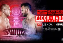 Fedor Emelianenko vs. Ryan Bader voor de Heavyweight titel in Januari 2019