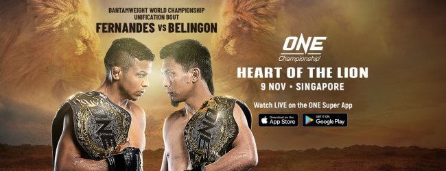 Uitslagen : ONE Championship 82 : Heart of the Lion
