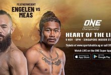Kijk live en gratis naar gevecht van Anthony Engelen tijdens ONE: Heart of the Lion