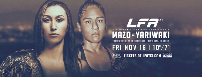 Uitslagen : LFA 54 : Mazo vs. Yariwaki