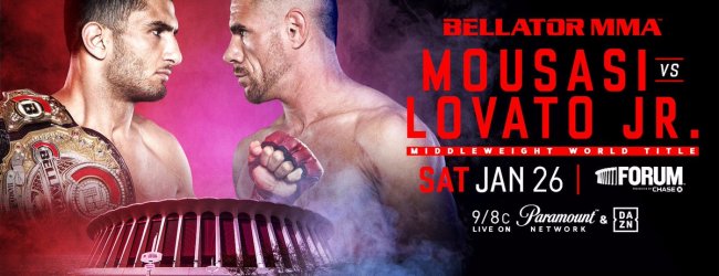 Gegard Mousasi verdedigt Middleweight titel tegen Rafael Lovato Jr in LA