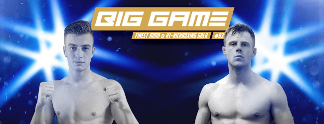 Sonny Gallmann vs. Tonny van Dijk tijdens Big Game Finest MMA evenement