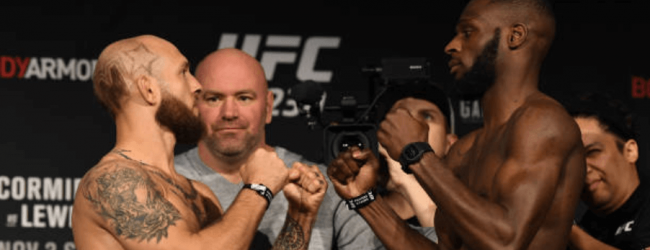 Poging 2 : Brian Kelleher vs. Montel Jackson tijdens UFC 232 in Las Vegas