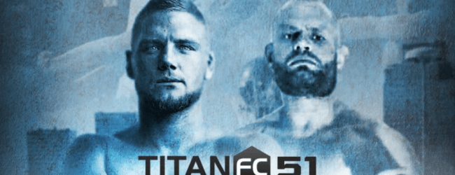 Nills van Noord treft Duitser Alexander Poppeck tijdens Titan FC 51 in Kazachstan