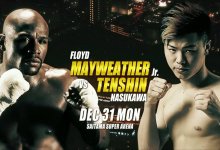 De officiële livestream van Rizin 14 Floyd Mayweather vs. Tenshin Nasukawa