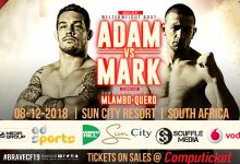 Uitslagen : Brave CF 19 : Townsend vs. Hulme