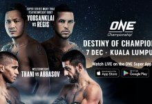 Uitslagen : ONE Championship 85 : Destiny of Champions