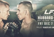 Uitslagen : LFA 56 : Hubbard vs. Mota