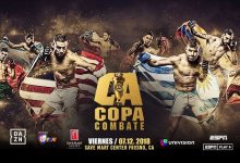 Uitslagen : Combate Americas 27 : Copa Combate 2018