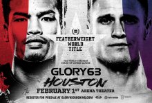 GLORY 63 in Houston krijgt titelgevecht tussen Kiatmookao en Adamchuk