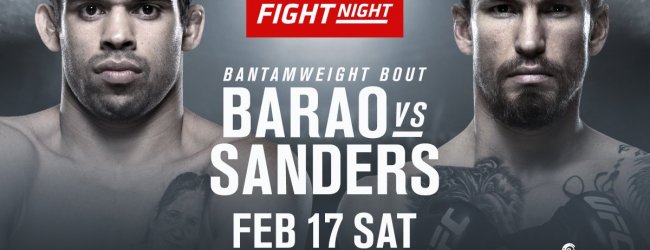 Voormalig Bantamweight Kampioen Renan Barão treft Luke Sanders tijdens UFC Phoenix