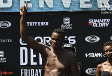 Danyo Ilunga ontslagen bij GLORY Kickboxing