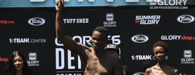 Danyo Ilunga ontslagen bij GLORY Kickboxing