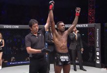 Brown Pinas in actie tijdens ONE: Hero’s Ascent in Manila