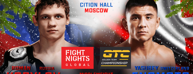 Uitslagen : Fight Nights Global 91 : Kopylov vs. Enomoto