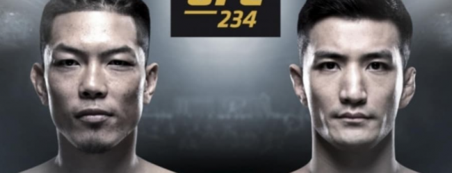 Aziatisch onderonsje tussen Teruto Ishihara en Kyung Ho Kang tijdens UFC 234 in Melbourne
