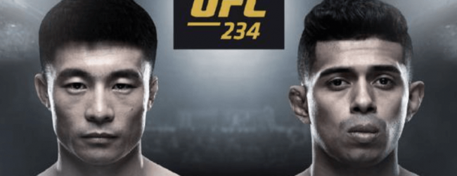 Wuliji Buren en Jonathan Martinez strijden voor eerste UFC winst tijdens UFC 234 in Melbourne