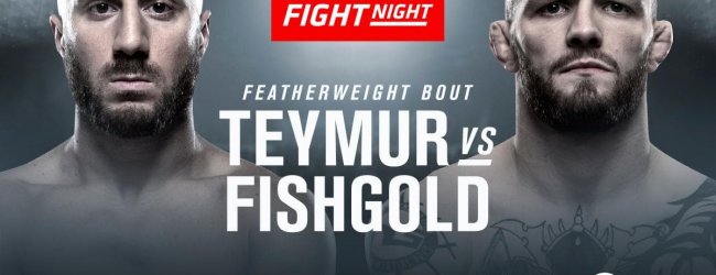 Europeaanse clash tussen Daniel Teymur en Chris Fishgold tijdens UFC Praag