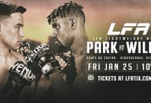 Uitslagen : LFA 58 : Park vs. Willis