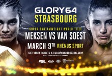 Anissa Meksen verdedigt titel tegen van Soest tijdens GLORY 64