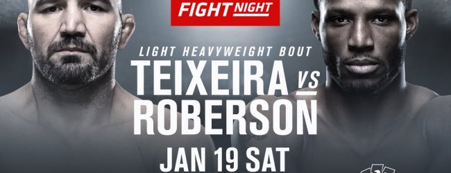 Karl Roberson pakt gevecht op “8 days notice” tegen Glover Teixeira in Brooklyn