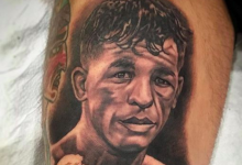 Cody Garbrandt neemt nieuwe tattoo van bokslegende Arturo Gatti