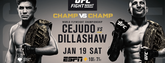 Uitslagen : UFC on ESPN+ 1 : Cejudo vs. Dillashaw
