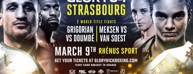 Harut Grigorian verdedigt titel tegen Cedric Doumbe in Strasbourg