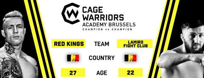 Desmae vs. Uvaysov is het nieuwe Main Event voor CW Academy Brussels + matchmaking