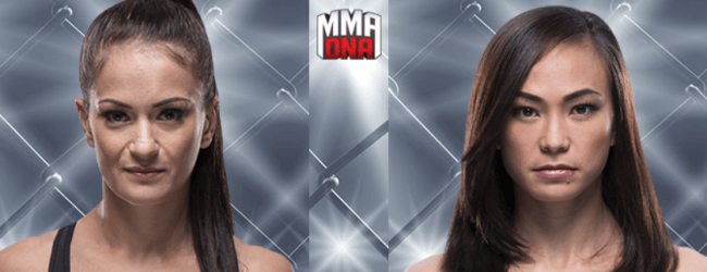 Fan favorites Karolina Kowalkiewicz & Michelle Waterson treffen elkaar tijdens UFC Philadelphia