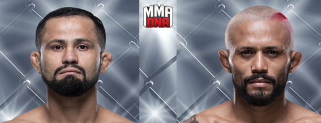 Braziliaanse Flyweightclash tussen Jussier Formiga en Deiveson Alcantara Figueiredo in Nashville