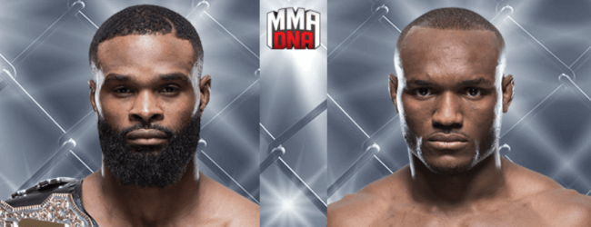 Tyron Woodley verdedigt titel tegen Kamaru Usman tijdens UFC 235 in Las Vegas