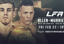Uitslagen : LFA 61 : Allen vs. Murrietta
