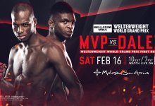 Uitslagen : Bellator 216 : MVP vs. Daley