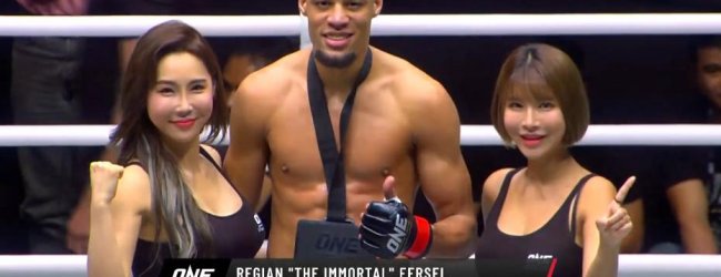 Regian Eersel imponeert via KO na een fantastische combo tegen Anthony Njokuani