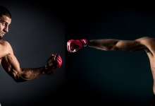 Halve Finale tussen Douglas Lima en Michael Page tijdens Bellator 221 in Rosemont