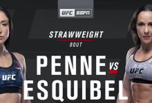 Jessica Penne vs. Jodie Esquibel geannuleerd voor UFC Phoenix vannacht