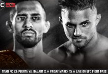 Uitslagen : Titan FC 53 : Bad Blood